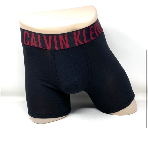 Calvin Klein 3 Pack Men Intense Power Boxer Brief Black Underwear - Picture 3 of 8